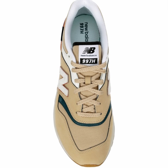 New Balance 997H CORDURA Ivory/Sand Men's Suede Athletic Running Shoes - Picture 6 of 7
